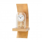 Preview: AMS Jahresuhr, Wanduhr mit Drehpendel 01-7443 goldfarben, Holzgehäuse gold-antik