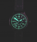Preview: ARISTO 7H154-L Fliegeruhr grau Pilot Selita-Automatikwerk Beobachtungsuhr