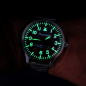 Preview: Messerschmitt 109-42R7-MB Rote 7 Herren Armbanduhr Fliegeruhr 42mm
