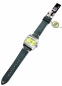 Preview: UMF Ruhla 1452-4 Armbanduhr Zaria Mechanik, Handaufzug, Saphirglas, 41mm, Grün