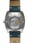 Preview: UMF Ruhla 1452-4 Armbanduhr Zaria Mechanik, Handaufzug, Saphirglas, 41mm, Grün