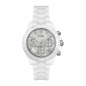 Preview: Boss Damen Armbanduhr 1502630 Multifunktion Perlmuttzifferblatt, Keramik weiß