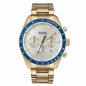 Preview: Hugo Boss Herren Armbanduhr Tropy 1513631 Chronograph Edelstahl goldfarben