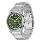Preview: Boss Herren Armbanduhr 1514220 Candor Chrono Edelstahl grün
