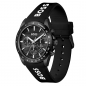 Preview: Boss Herren Armbanduhr 1514289 STRIKE Chronograph Silikonband schwarz