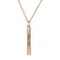 Preview: BOSS Damen Kette mit Anhänger 1580131 Edelstahl Goldfarben