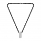 Preview: BOSS Herren Kette DOUBLE B ABSOLUTE 1580744 Edelstahl 56cm grau