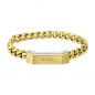 Preview: HUGO BOSS 1580318M Herren Glieder-Armband Edelstahl Goldfarben 21cm