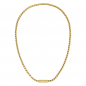 Preview: BOSS Herren Kette 1580694 Edelstahl 57cm Goldfarben Magnetverschluss
