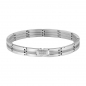 Preview: BOSS Herren Armband Edelstahl 1580803 Gliederband 20cm