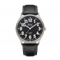 Preview: Garde Herren Armbanduhr Titan 17-74 Ronda-Werk Lederband sehbehinderten gerecht