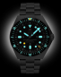 Preview: UMF Ruhla 1928M-2 Armbanduhr NVA Kampfschwimmer Automatik, Saphirglas, 42mm