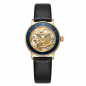 Preview: Aristo Mini-Damenuhr 1D2512 ETA-Automatikwerk skelettiert, 24mm