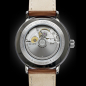 Preview: Bauhaus Aviation 2060-5 Herrenuhr Automatik mit Gangreserve und Lederarmband