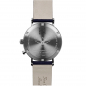 Preview: Bauhaus 2112-3 Herrenuhr Solar mit Lederarmband, Akkustandanzeige, 41mm