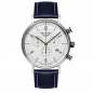 Preview: Bauhaus 2186-1 bauhaus Pure Chronograph, Datum, Lederband, 41mm