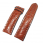 Preview: ERSATZBAND WECHSELBAND RIOS1931 braun Echt Alligatorenleder 22mm