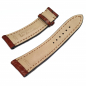 Preview: ERSATZBAND WECHSELBAND RIOS1931 braun Echt Alligatorenleder 22mm