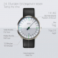 Preview: Botta UNO 24 ETA Automatik 40mm 492010 Armbanduhr Einzeigeruhr, 24h-Anzeige Titan