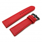Preview: Ingersoll Ersatzband Lederband rot Stegbreite 24mm für Bison No 59