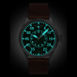 Preview: Bauhaus Aviation 2756-4 Flight Control Automatik, Saphirgas, Herrenuhr