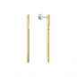 Preview: TOMMY HILFIGER Ohrringe paar Ohrstecker Edelstahl 2780955 Goldfarben
