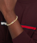 Preview: TOMMY HILFIGER 2780653 Herren Armband Edelstahl Goldfarben 20cm