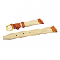 Preview: FORTIS - Ersatzband, Wechselband Leder braun, Stegbreite 18mm