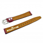 Preview: FORTIS - Ersatzband, Wechselband Leder weinrot, Stegbreite 14mm