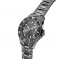 Preview: Dugena 4461073 Diver XL 44mm Anthrazit Herren Taucheruhr bis zu 30 ATM
