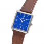 Preview: DUGENA Herren Armbanduhr Titan 4461142 Mannheim, blau, 33x33mm
