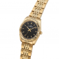 Preview: Dugena Damen Armbanduhr 4461164 Paris Datum goldfarben, 26mm