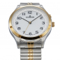 Preview: Dugena Armbanduhr 4461248 Bari Licht Bicolor, Zugband, 37mm