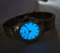 Preview: Dugena Armbanduhr 4461248 Bari Licht Bicolor, Zugband, 37mm