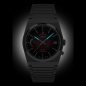 Preview: Ruhla Solar Uhr 4640M-3 Space Control, Datum, 40mm, Akkustandanzeige