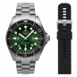 Preview: Ruhla 4960M-4 NVA Kommando Minentaucher Automatik Uhr 60h Gangreserve, 20ATM