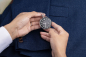 Preview: AEROWATCH 50832 AA02 Taschenuhr Lépine Flieger Handaufzug 48,5mm