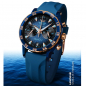 Preview: Vostok Europe Undine Lady Line Chronograph VK64-​515E628 blau mit Wechselbänder