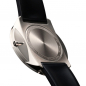 Preview: Botta UNO 24 Quarz 45mm Armbanduhr Titan Einzeigeruhr, 628010 24h-Anzeige Lederband