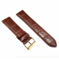 Preview: TOMMY HILFIGER Stegbreite 22mm Ersatzband Wechselband Leder braun