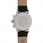 Preview: DUGENA Premium Herren Armbanduhr Festa Chrono 7000168 Saphirglas Lederband schwarz