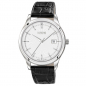 Preview: DUGENA Premium Herren Armbanduhr 7000210 Saphirglas Datum Lederband
