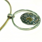 Preview: Himmelsscheibe von Nebra Sternenschmuck Silber Anhänger Horizontbogen 18mm, Kette