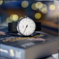 Preview: Botta UNO Automatik 811010 Einzeigeruhr 44mm, Sattellederband
