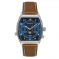 Preview: Zeppelin 8336-3 Herrenuhr Mondphase mit Day-Date, Lederband, Tonneau-Form