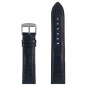 Preview: Zeppelin 22mm Ersatzband, Wechselband Leder, dunkelblau, Uhrenband