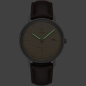 Preview: Junkers Herren Armbanduhr Bauhaus 9.13.02.05 Lederband, Datum