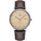 Preview: Junkers Herren Armbanduhr Bauhaus 9.13.02.05 Lederband, Datum