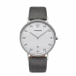 Preview: Junkers Dessau Streamline 40 Armbanduhr 9.50.02.03 Saphirglas Lederband 40mm