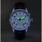 Preview: Junkers Herren Armbanduhr Chrono Flieger 9.55.01.03 Lederband schwarz